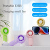 3-Speed Mini Handheld Fan with Phone Stand