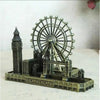 Metal Tower Statue – London Themed Bronze Building Model - Clarify.pk