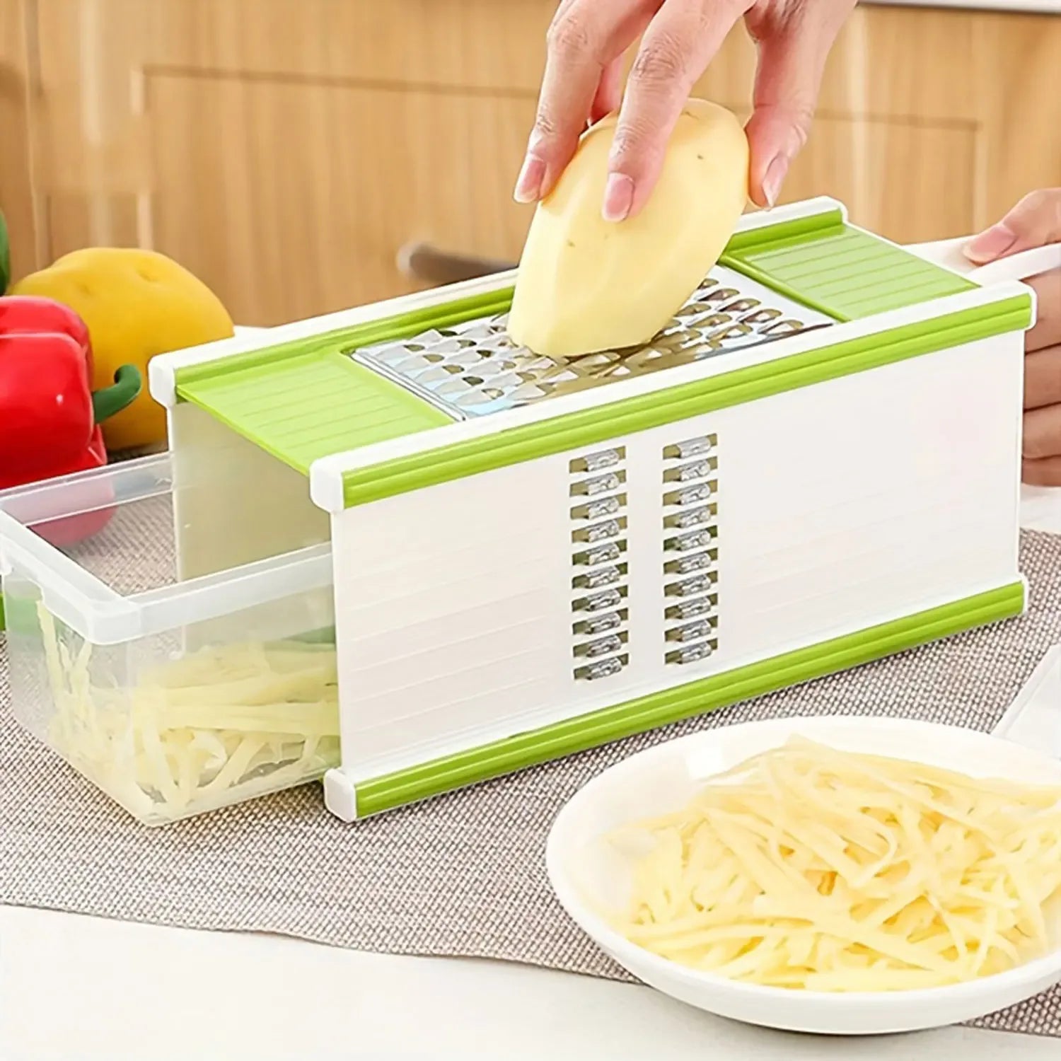 5-in-1 Kitchen Slicer for Vegetables - Clarify.pk