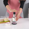 Stainless Steel Manual Push Vegetable Chopper