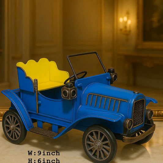 Metal Jeep Showpiece – Vintage Decorative Model - Clarify.pk