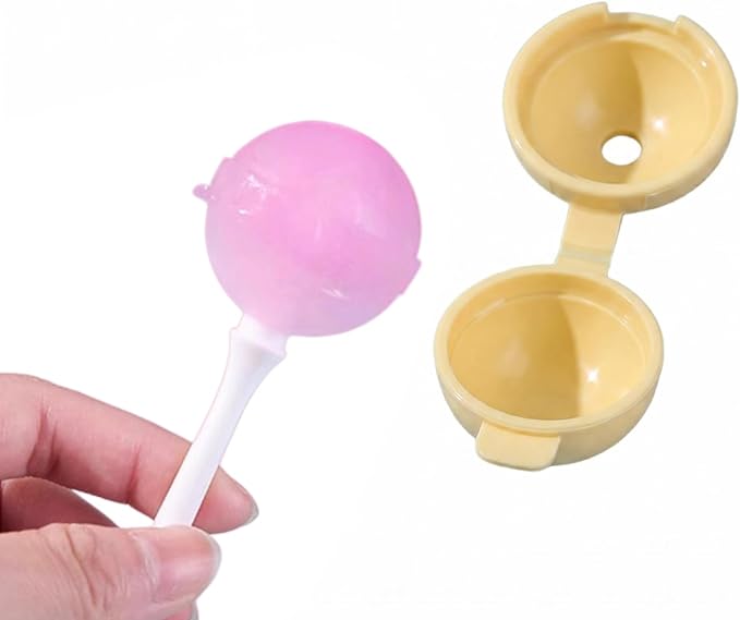Silicone Lollipop Ice Ball Mold - Easy Release Popsicle & Ice Cream Mold