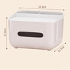 Multifunctional Desktop Tissue Box & Stationery Organizer