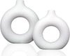 Minimalist Plastic Vase - Modern Shelf Decor (each)
