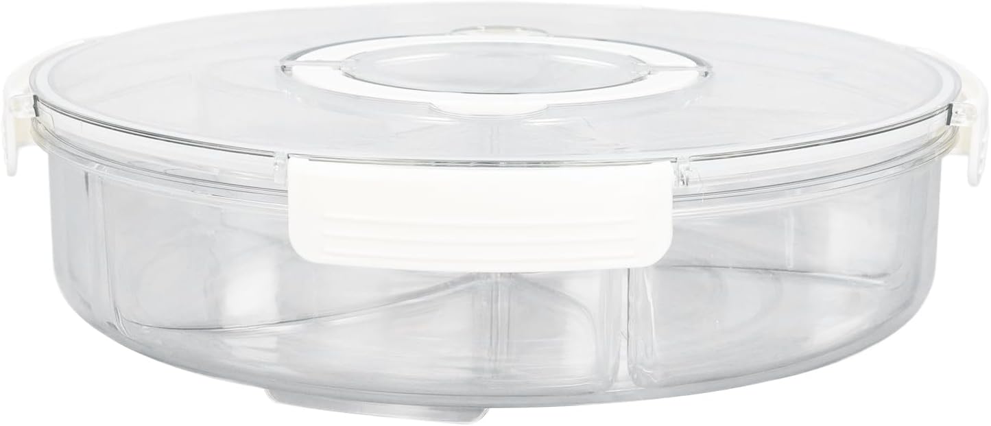 Premium Compartmentalized Dry Fruit & Snack Serving Tray