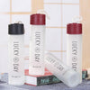 380ml Glass Water Bottle - BPA-Free Leakproof Flask