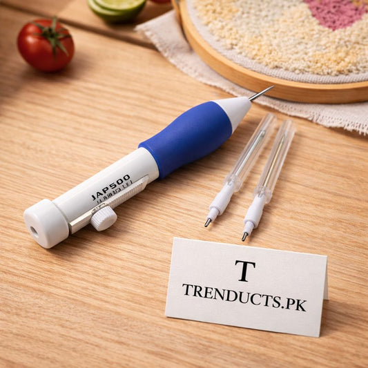 Magic Embroidery Punch Needle Kit - DIY Stitching & Weaving Tool Set for Sewing - Trenducts.pk