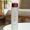 380ml Glass Water Bottle - BPA-Free Leakproof Flask