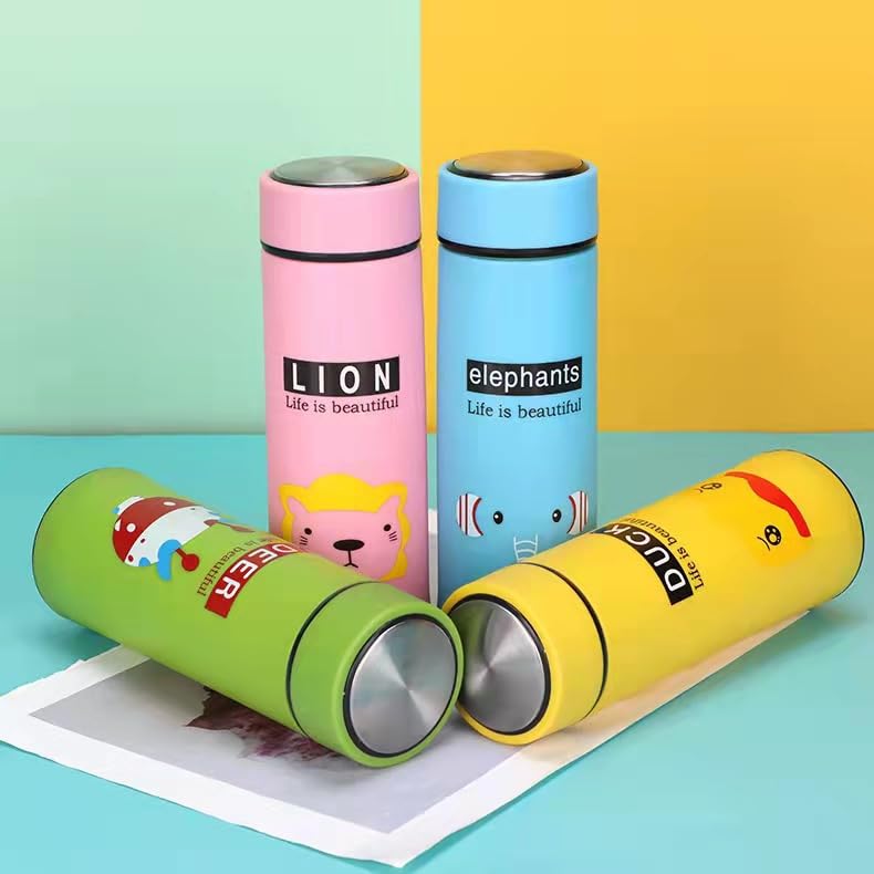 Leak-Proof Glass Bottle - Premium Borosilicate Drinkware (each)