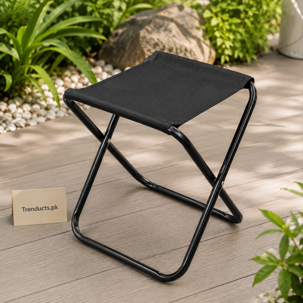 Compact Folding Stool – Portable Outdoor Travel Chair