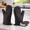 Professional Heat-Resistant Quilted Oven Mitts & Gloves (Pair)