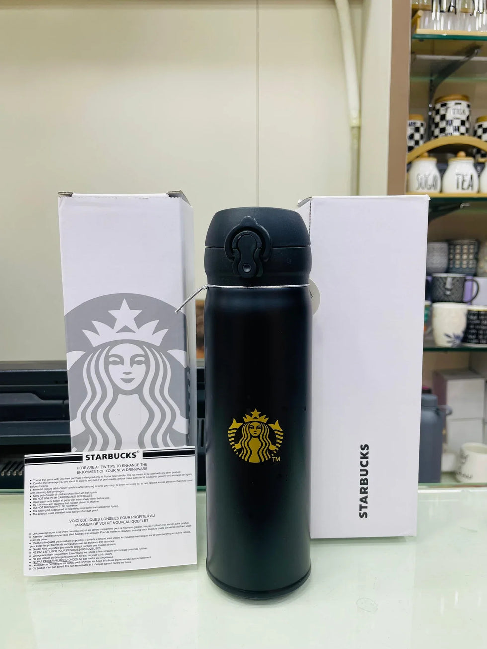 Starbucks Premium Black Edition Bottle - Clarify.pk
