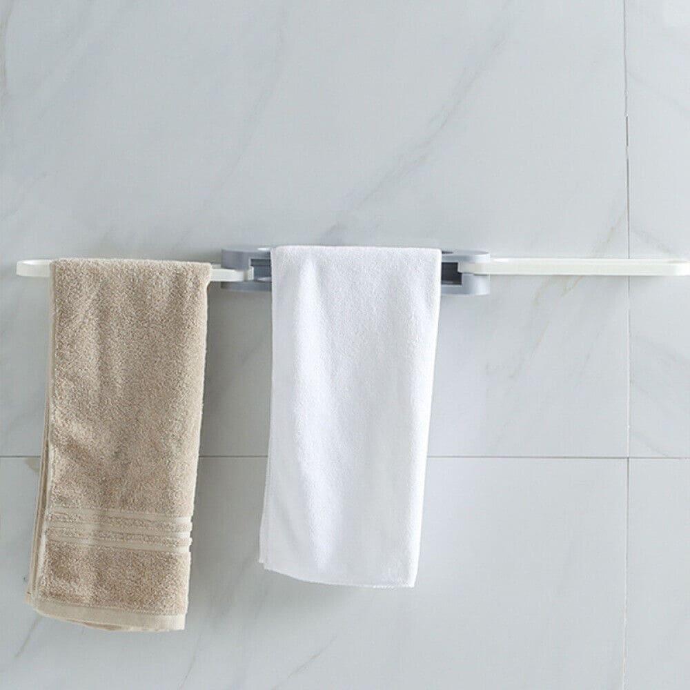 Wall Mounted Shoe Organizer and Towel Rack for Bathroom and Entryway - Clarify.pk