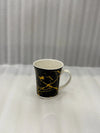 Stylish Black Marble Mug – Gold Pattern Coffee Cup - Clarify.pk