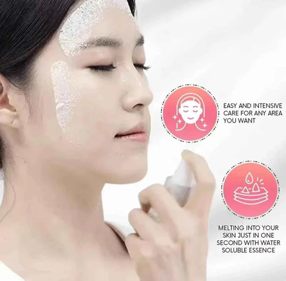 Set of 3 Pure Collagen Face Masks for Anti-Aging and Korean Glass Skin Hydration - Clarify.pk