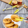 Stainless Steel Kitchen Tongs with Silicone Tips – Non-Slip Food Serving Tongs