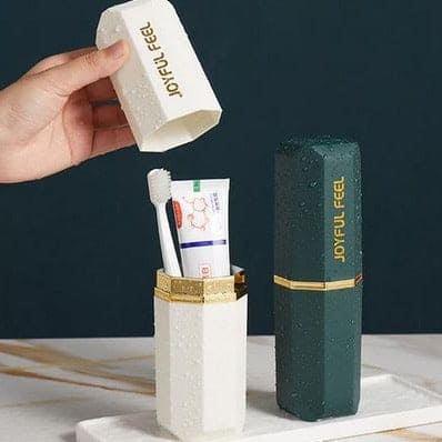 Portable Toothbrush Case for Travel and Hygiene Essentials - Clarify.pk
