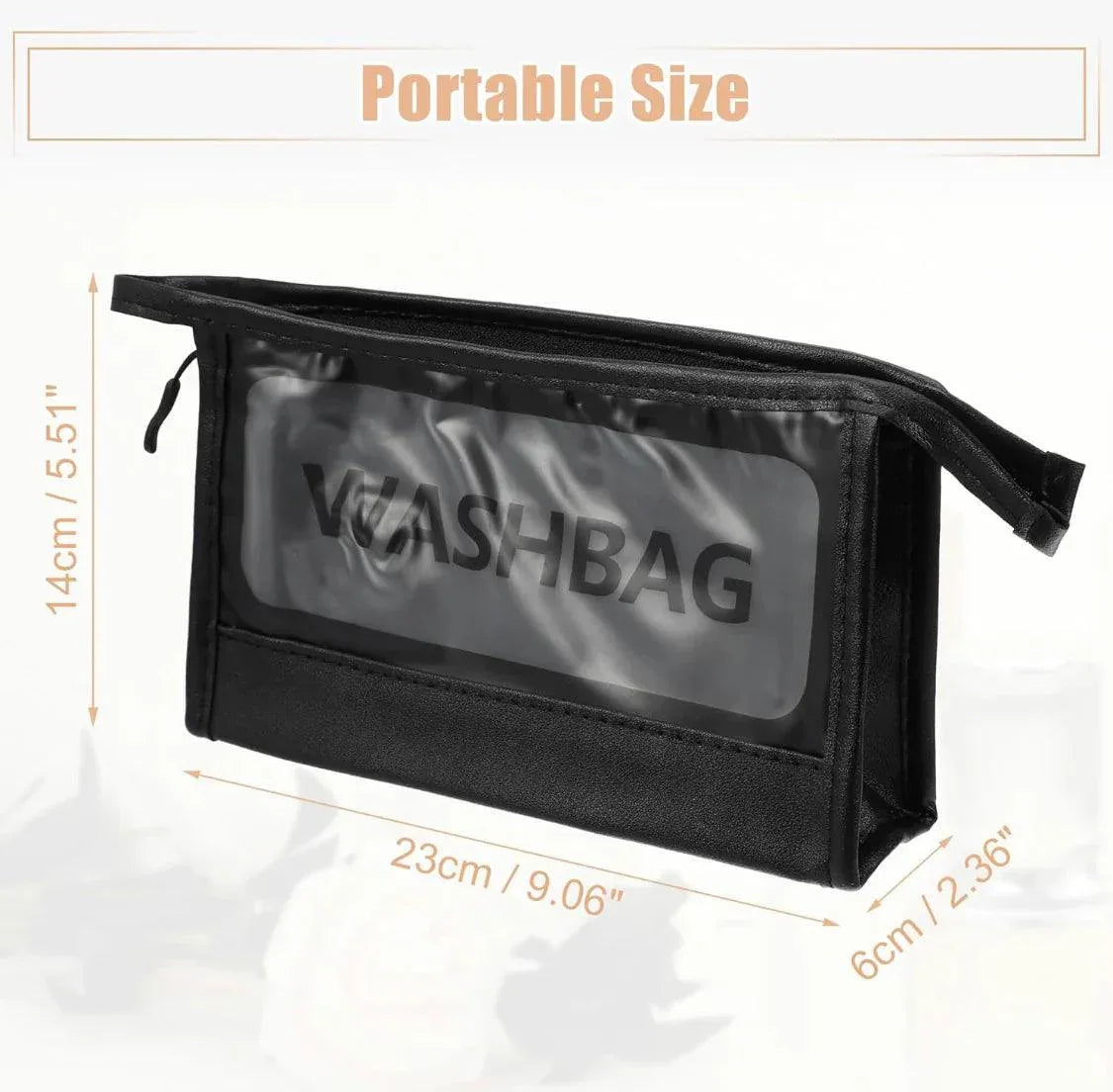 Waterproof Travel Cosmetics Pouch for Easy Organization and Protection - Clarify.pk