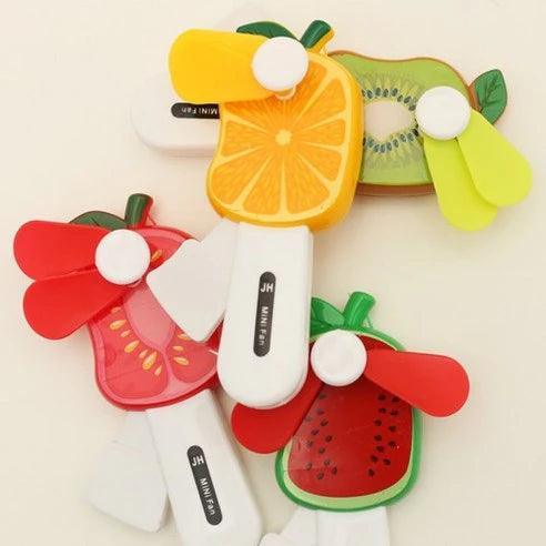 Fruit-Shaped Handheld Fan for Cool Refreshing Breeze - Clarify.pk