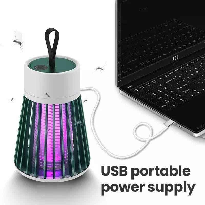 USB Mosquito Killer Lamp - Electric Insect Trap and LED Bug Zapper for Effective Mosquito Control - Clarify.pk