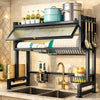 Over The Sink Rack for Kitchen Organization and Storage - Trenducts.pk