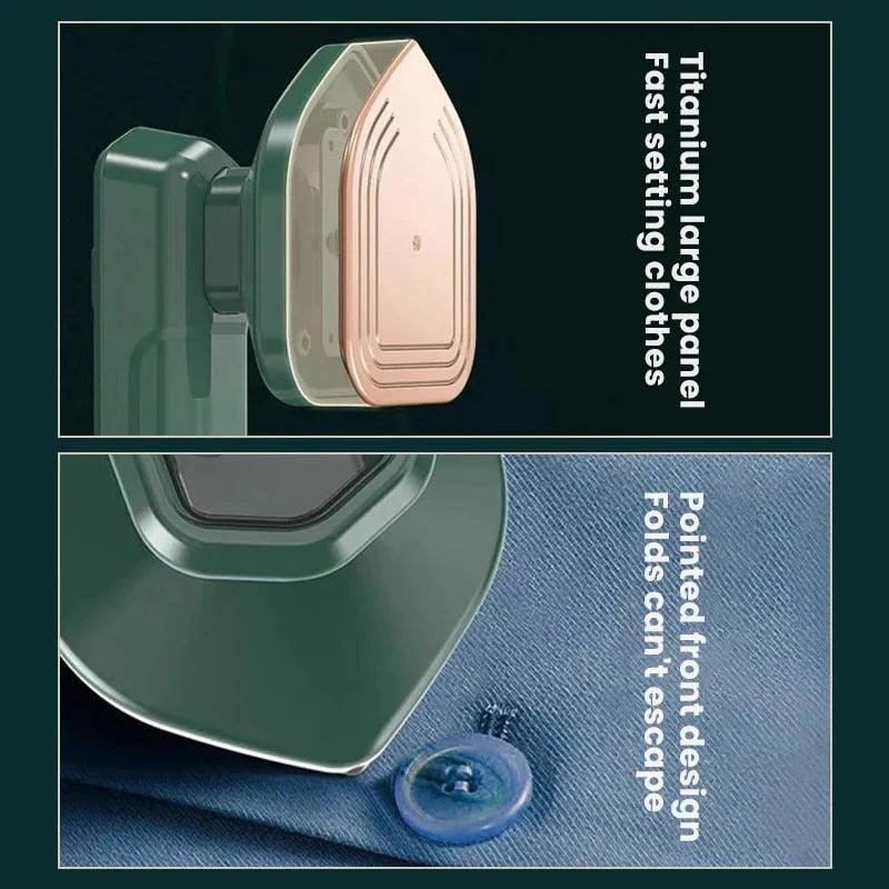 Portable Travel Steamer - Mini Electric Travel Iron for Clothes - Clarify.pk