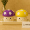 Mushroom Salt & Pepper Shaker Set – Cute Ceramic Kitchen Table Décor - Clarify.pk