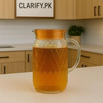 Acrylic Jug 1.5L – Transparent BPA-Free Pitcher - Clarify.pk