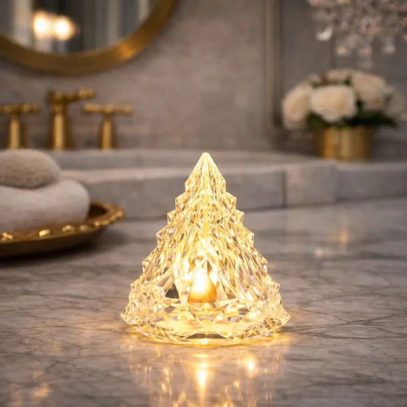Crystal LED Diamond Glow Table Lamp - Clarify.pk
