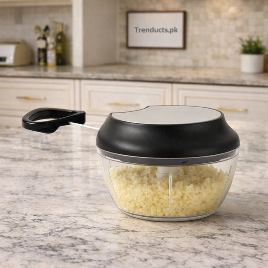 Shengya Manual Food Chopper – High-Speed Hand-Powered Processor MJ