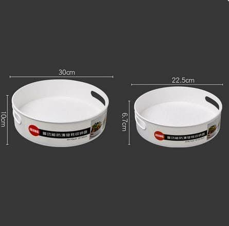 360 Rotating Kitchen Tray for Easy Organization and Access - Clarify.pk