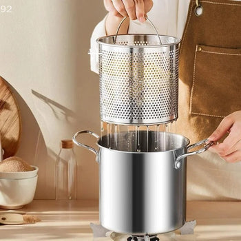 3.5L Deep Fryer & Multi-Pot – Stainless Steel Culinary Station IT