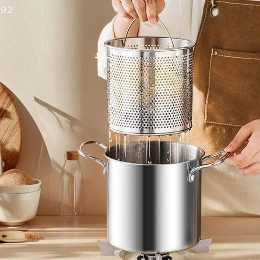 3.5L Deep Fryer & Multi-Pot – Stainless Steel Culinary Station IT