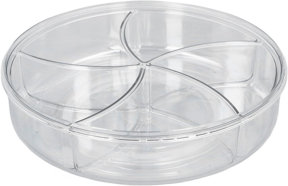 Premium Compartmentalized Dry Fruit & Snack Serving Tray