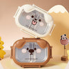 Kids Bento Box – Stainless Steel, Puppy Design