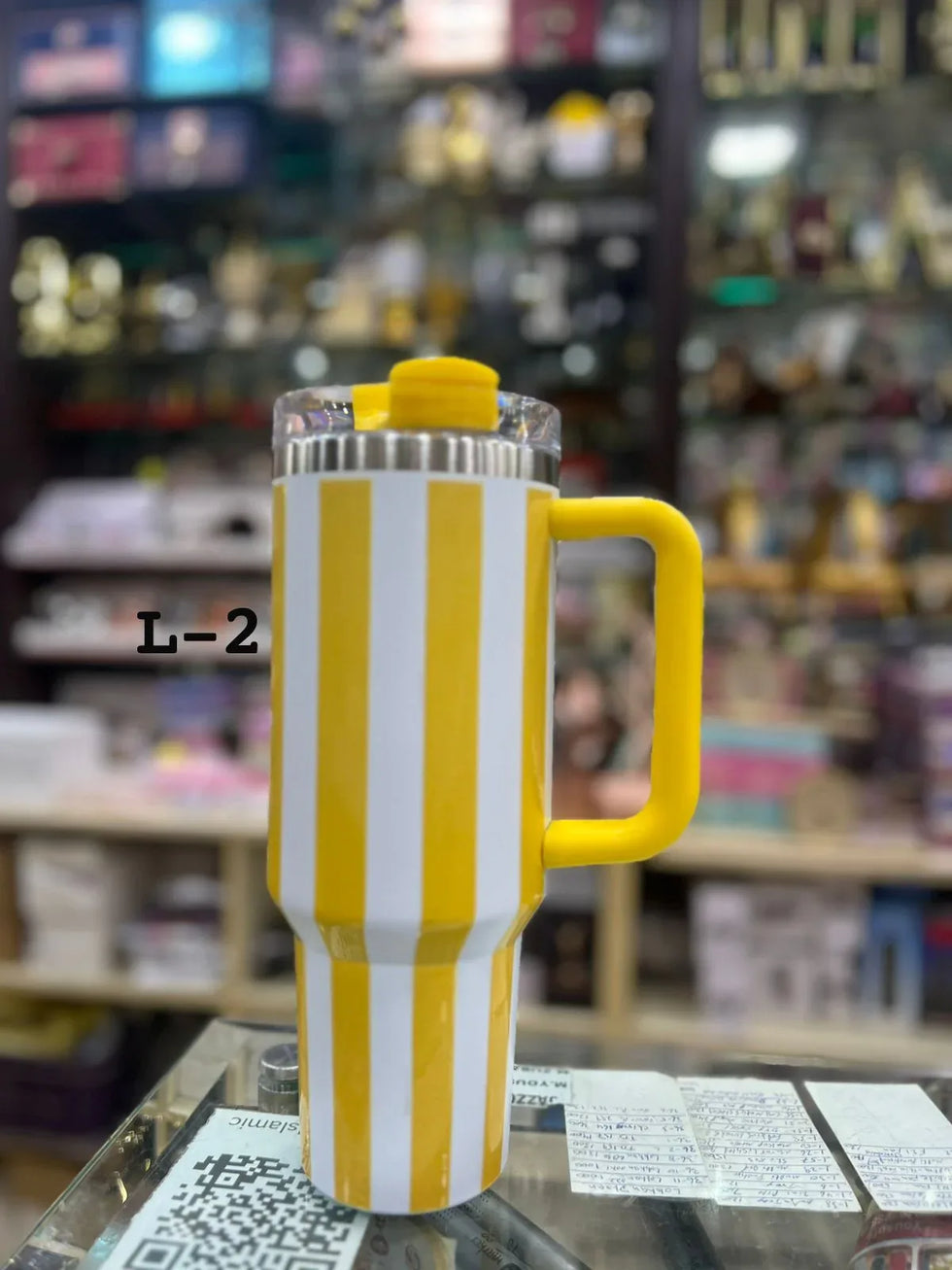 پریمیم پیلی پٹی 40oz ٹمبلر - 1200ml پانی کی بوتل