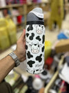 پریمیم کاؤ پرنٹ 32oz اوولا بوتل - اسٹائلش پانی کی بوتل (950ml)