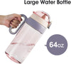 Vibrant Gradient Sport Water Bottle – With Secure Flip Cap
