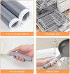 Silicone Pot Handle Cover - Heat Resistant Pan Handle Sleeve for Cast Iron Skillet & Frying Pan