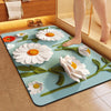 3D Daisy Flower Bathroom Mat – Soft & Absorbent