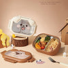 Kids Bento Box – Stainless Steel, Puppy Design