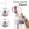 Vibrant Gradient Sport Water Bottle – With Secure Flip Cap