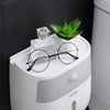 ECOCO Double-Layer Tissue Box & Stationery Storage Organizer
