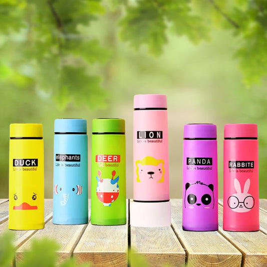 Leak-Proof Glass Bottle - Premium Borosilicate Drinkware (each)