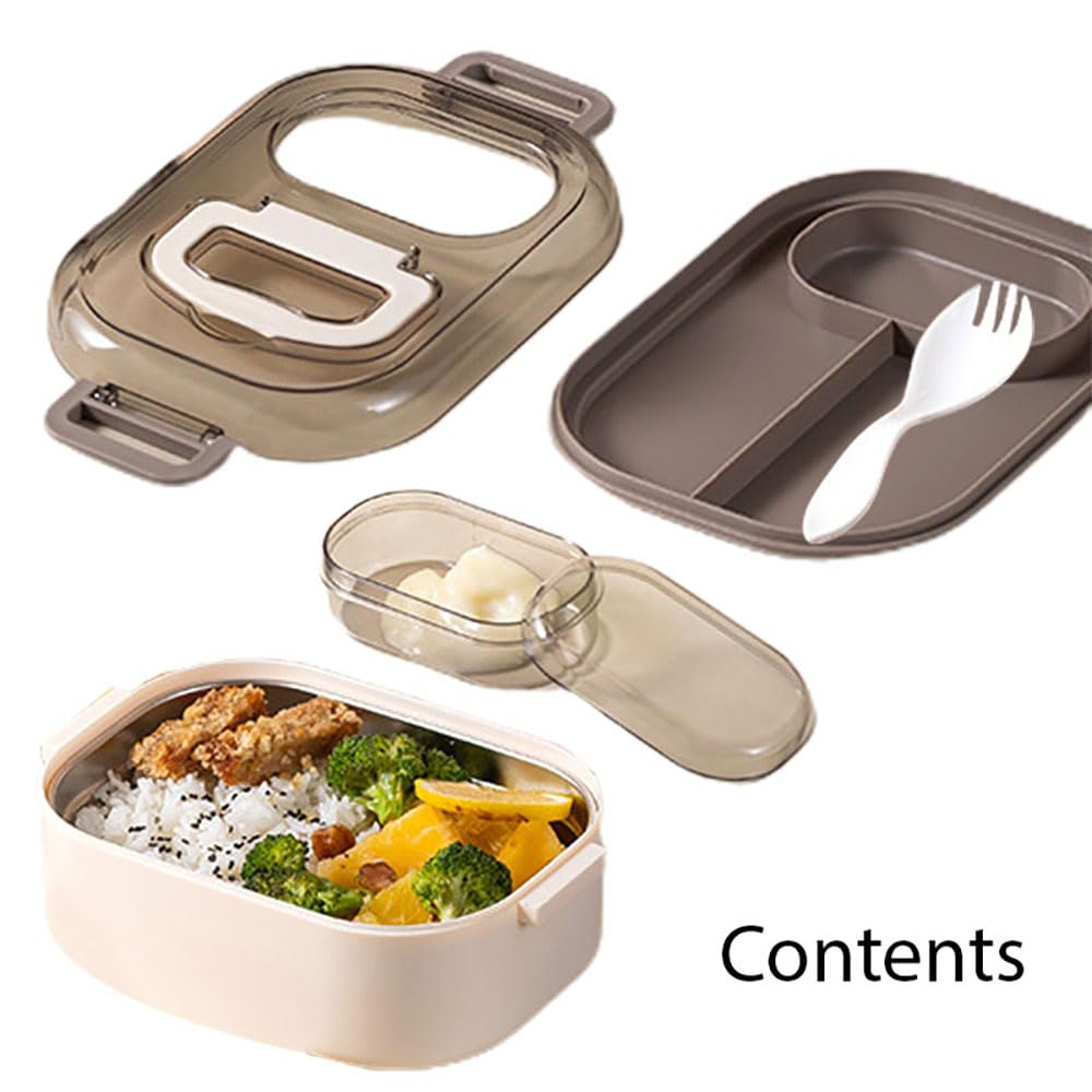 950ml Single Layer Lunch Box - Leakproof Food Container