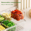 Nordic Rotating Petal Dry Fruit Box – Creative Multi-Compartment Snack Tray
