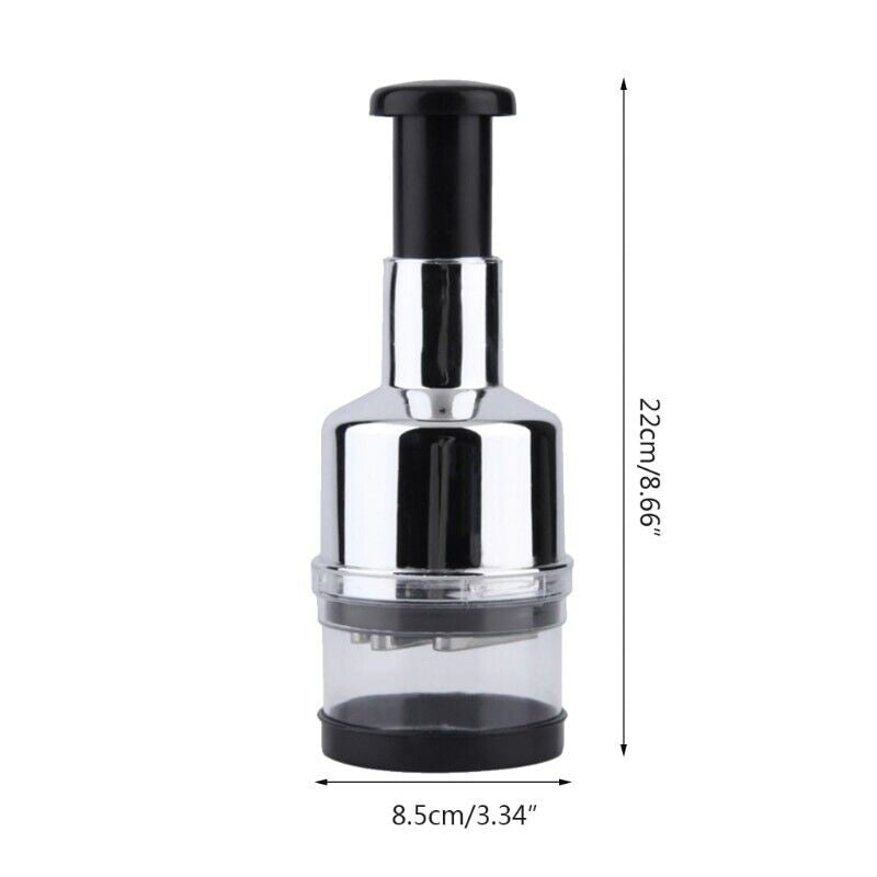 Stainless Steel Manual Push Vegetable Chopper