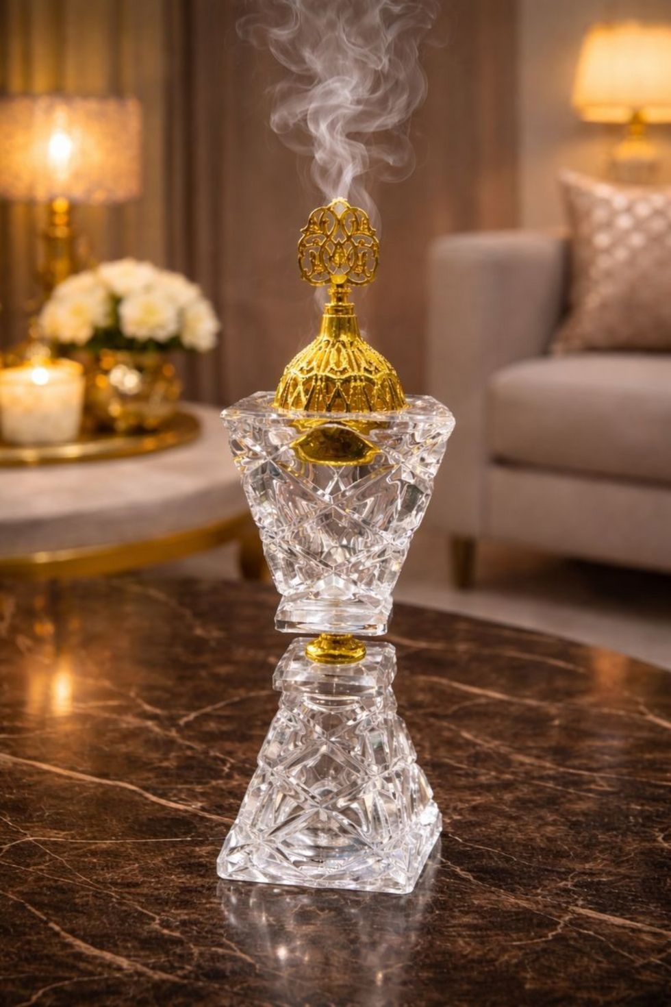 Crystal Incense Burner – Royal Aroma