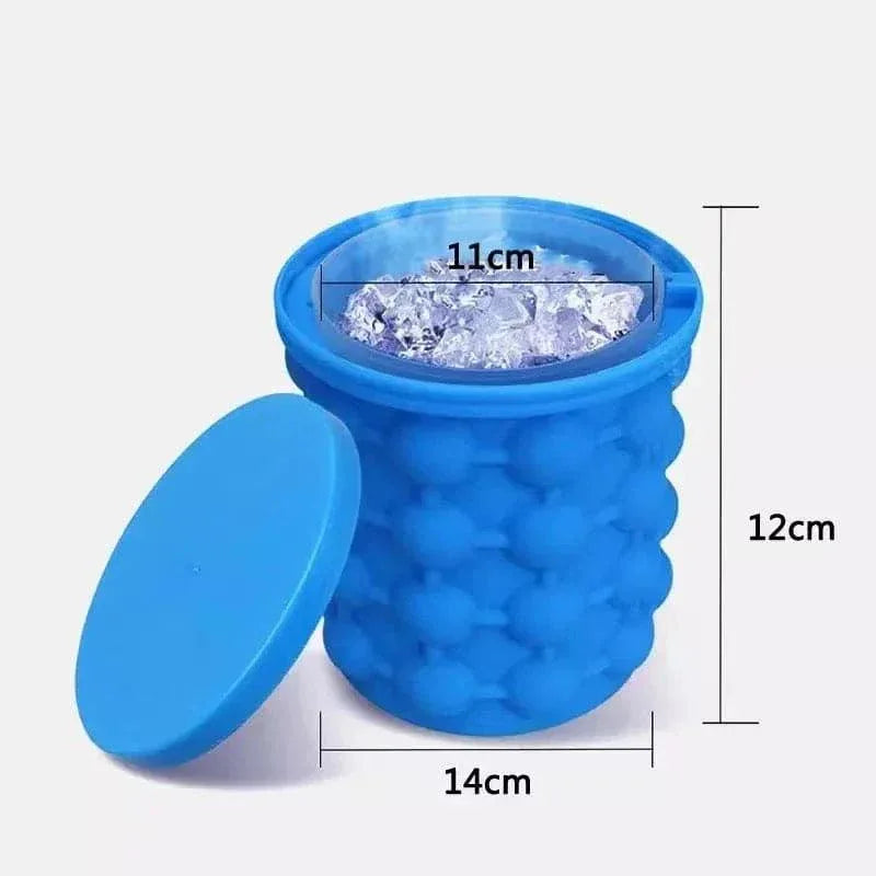 Silicone Ice Bucket for Parties and Events - Durable and Flexible Design - Clarify.pk
