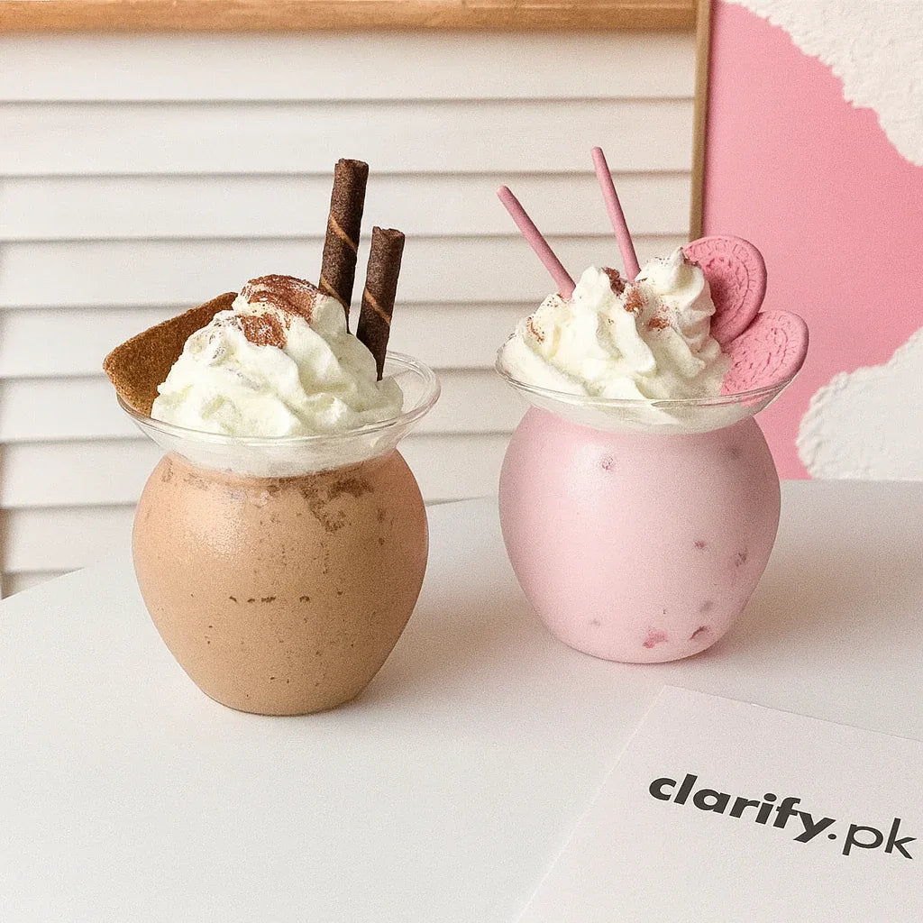 Ice Tea Serving Matka 550ml – Stylish Glass Jug - Clarify.pk